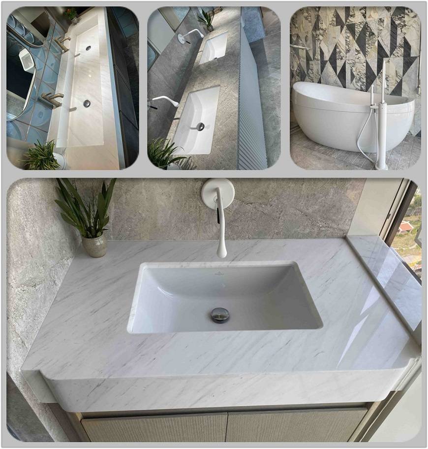 Carrara Marble Countertops