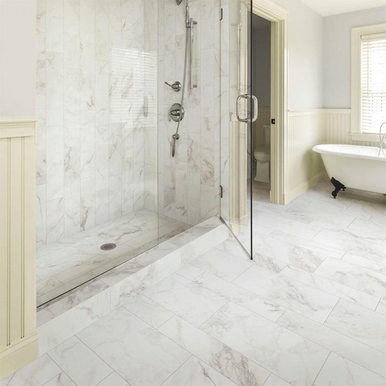carrara marble bathroom polished carrara marble backsplash